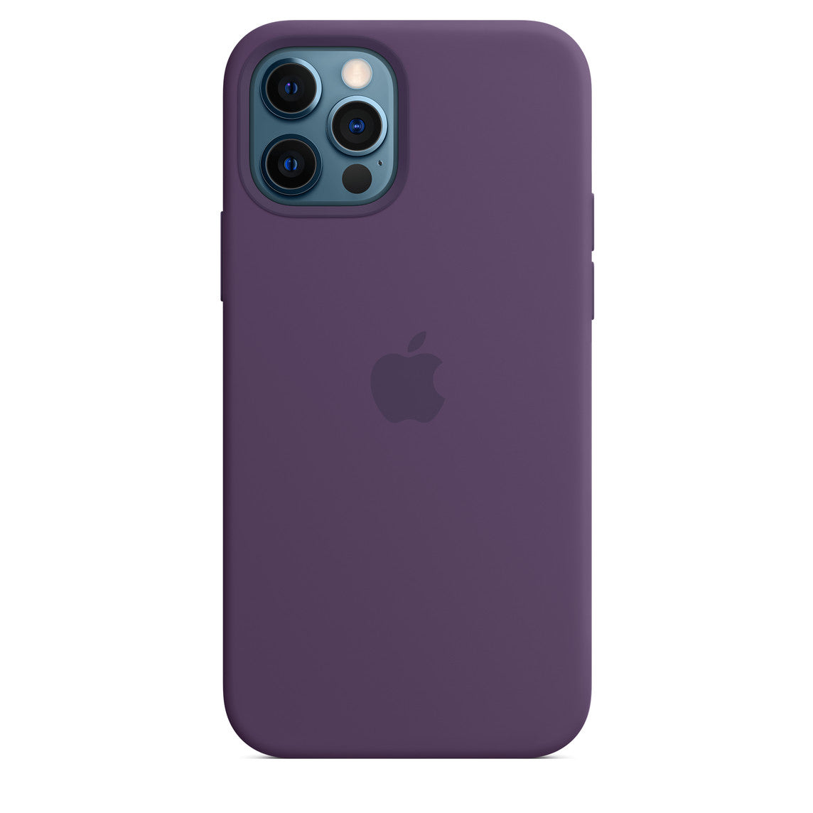 iphone 12 pro silicone case with magsafe amethyst
