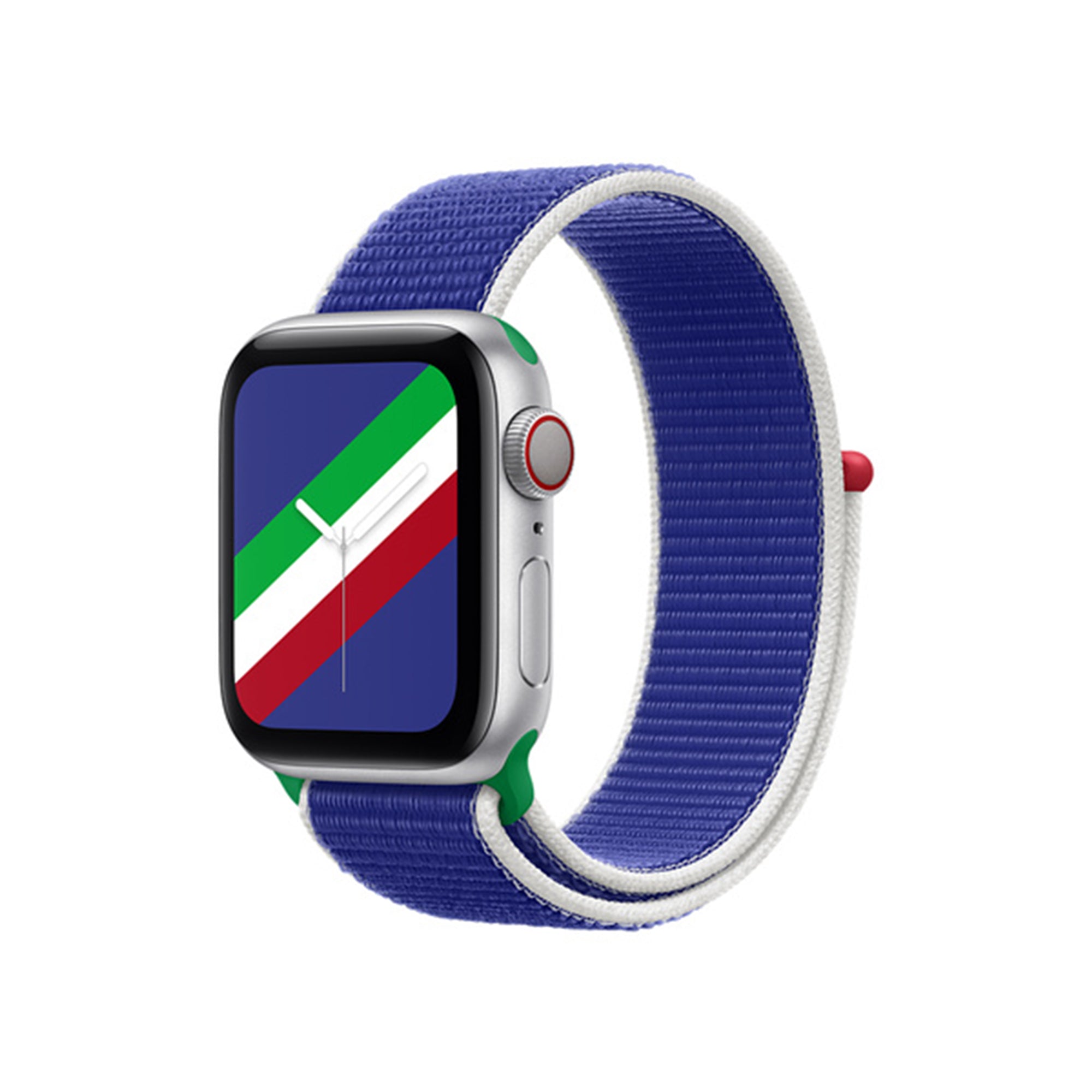 Italy International Collection Nylon Sport Loop Apple Watch Band