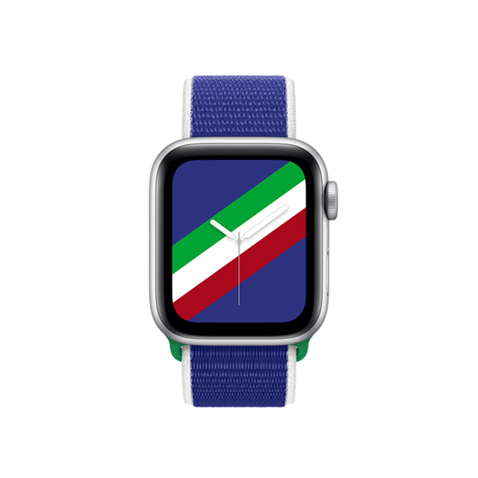 Italy International Collection Nylon Sport Loop Apple Watch Band