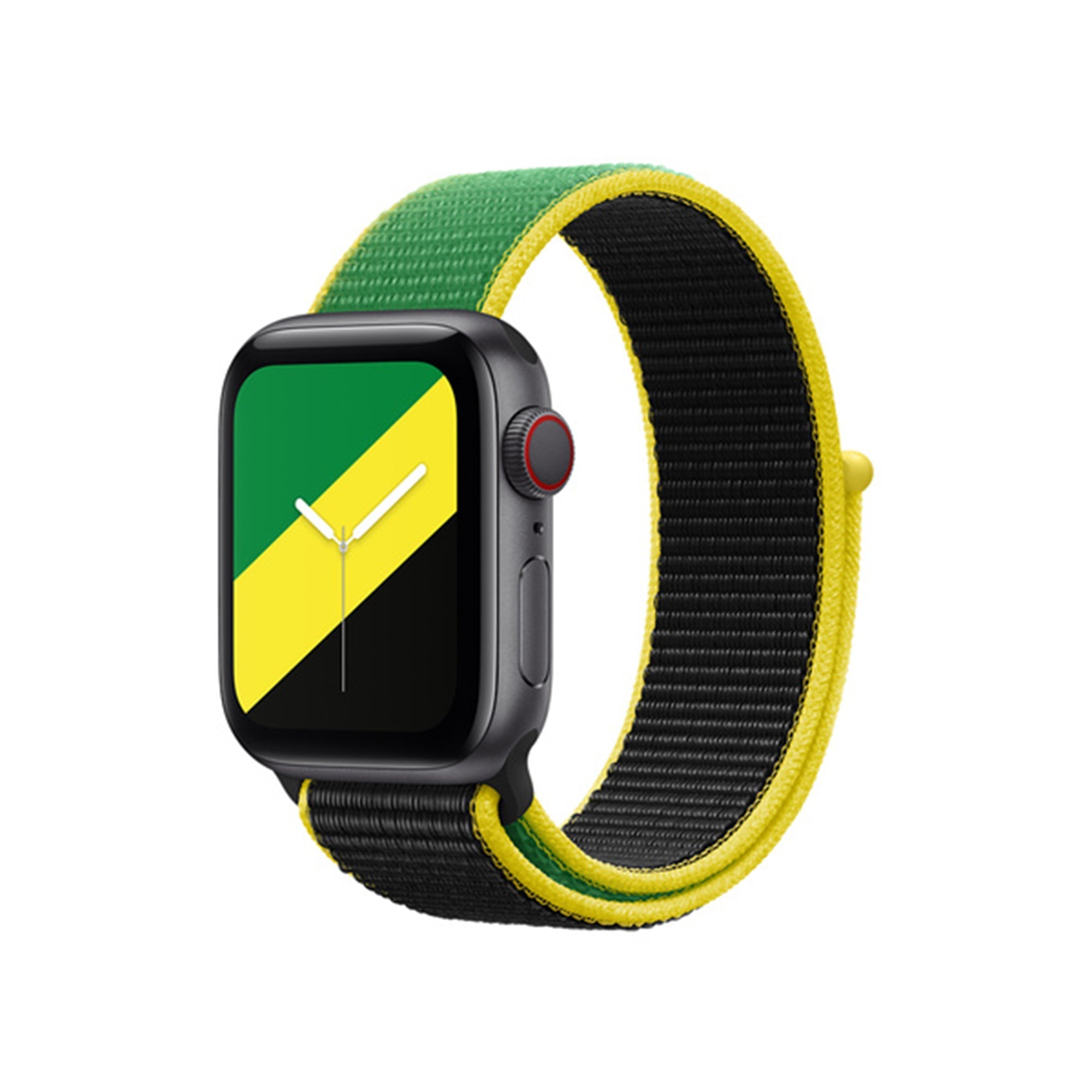 Jamaica International Collection Nylon Sport Loop Apple Watch Band