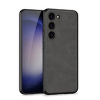 Electroplated Leather Phone Case For Samsung S24 S23