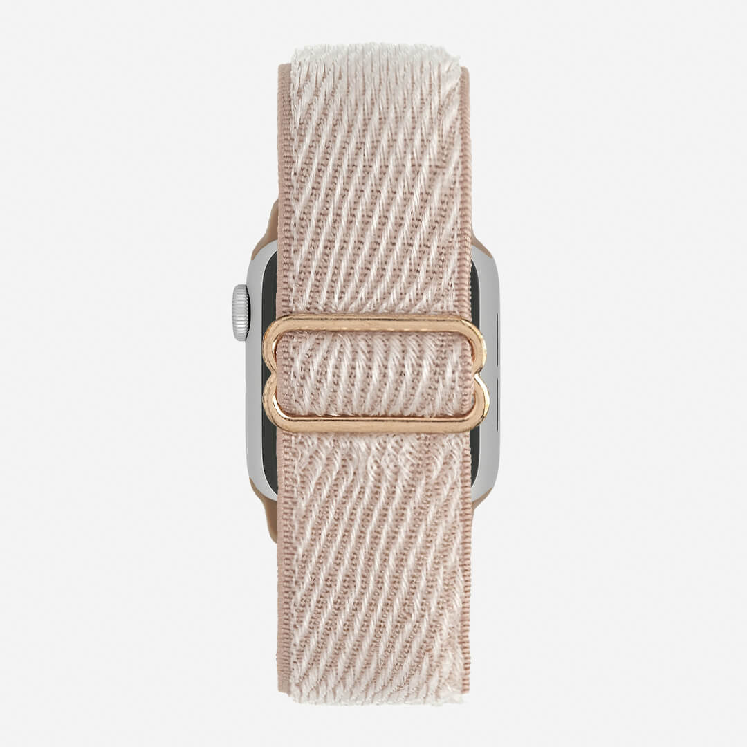 Malibu Nylon Loop Apple Watch Band - Cloud Pink