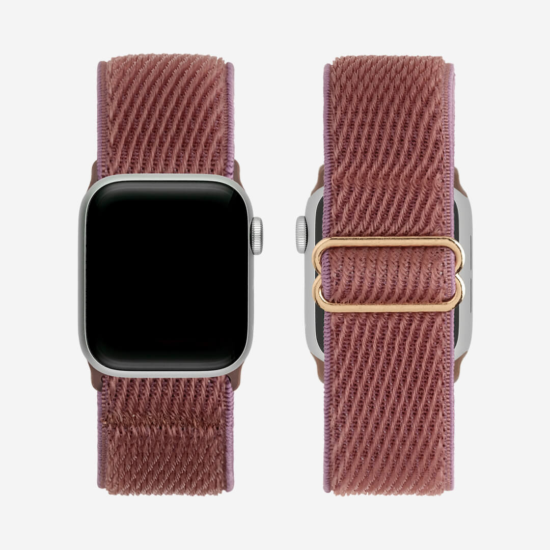 Malibu Nylon Loop Apple Watch Band - Mink