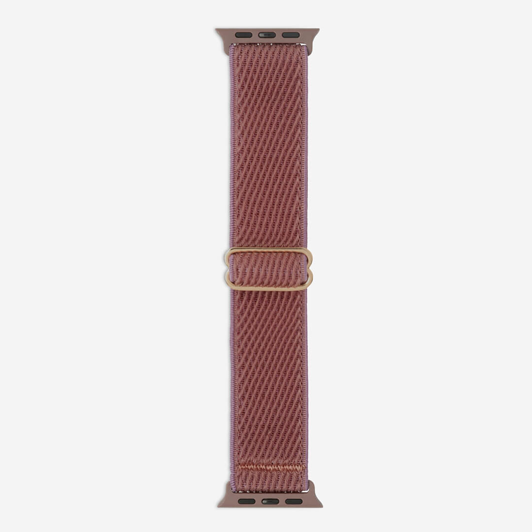 Malibu Nylon Loop Apple Watch Band - Mink