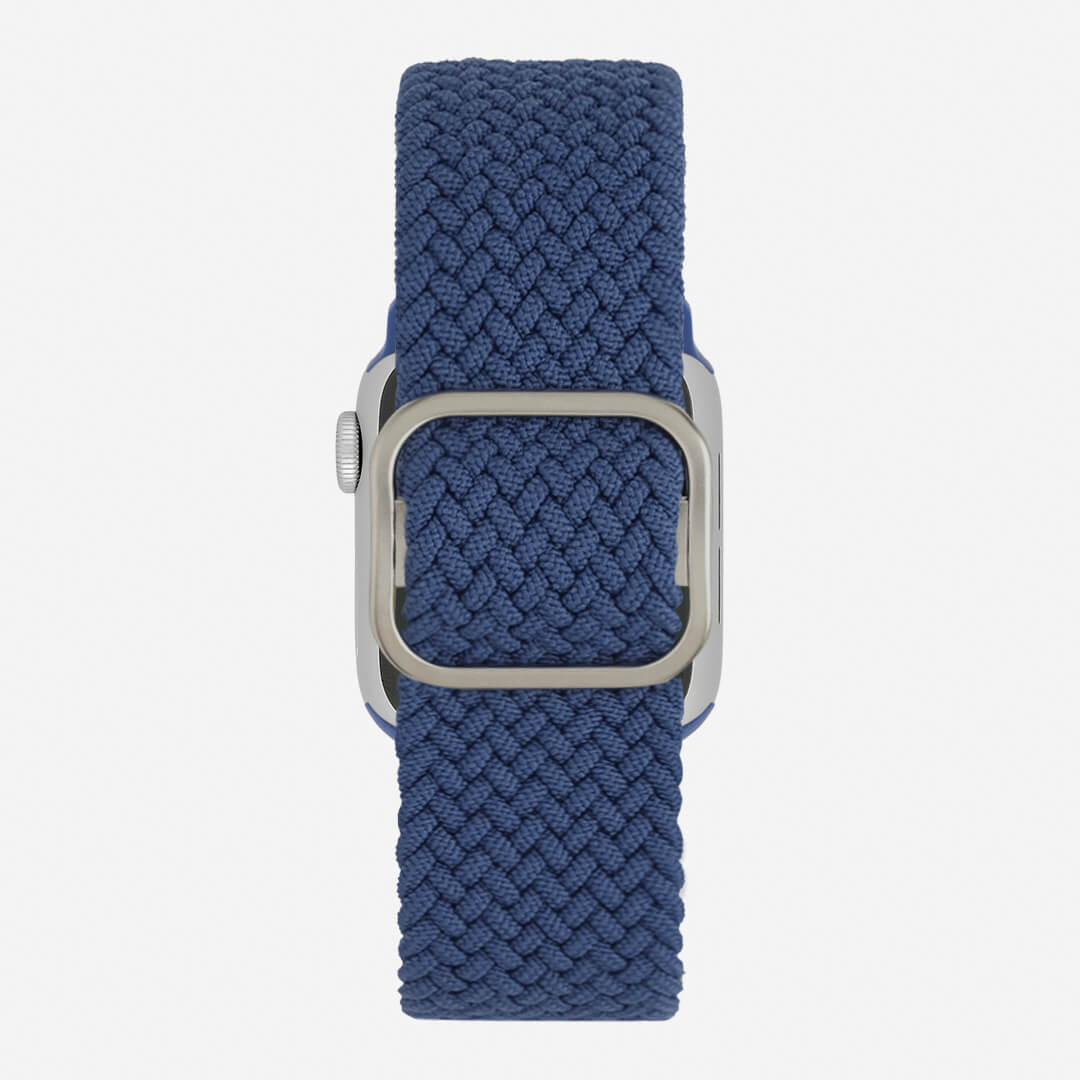 Maui Braided Loop Apple Watch Band - Atlantic Blue