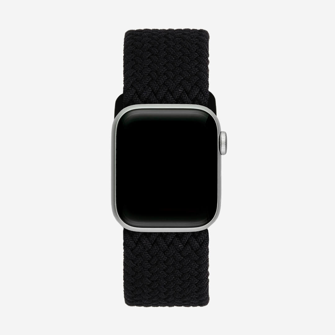 Maui Braided Loop Apple Watch Band - Black