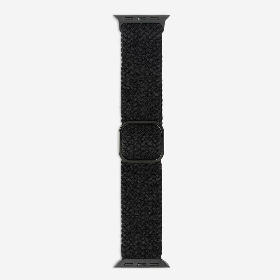 Maui Braided Loop Apple Watch Band - Black