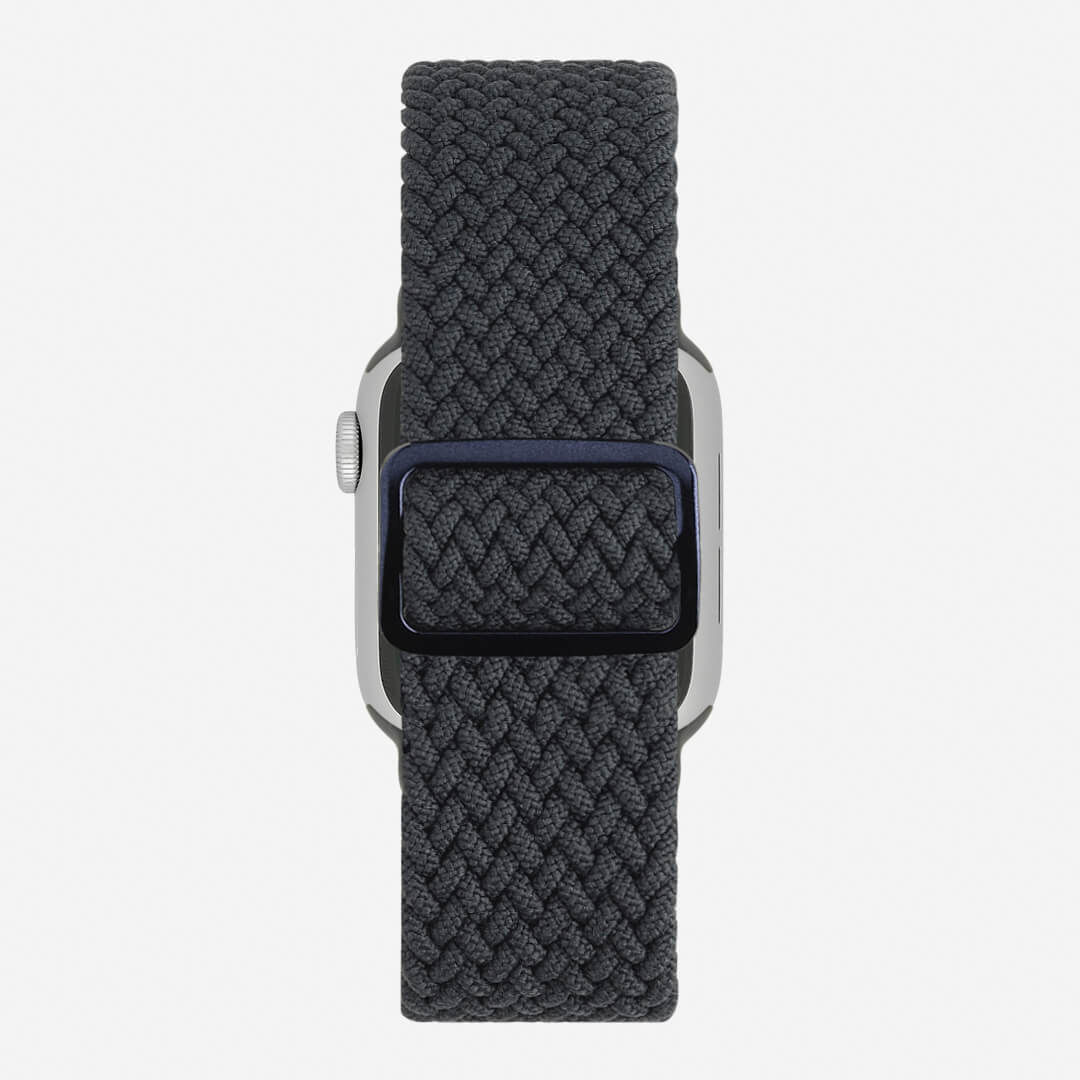 Maui Braided Loop Apple Watch Band - Charcoal