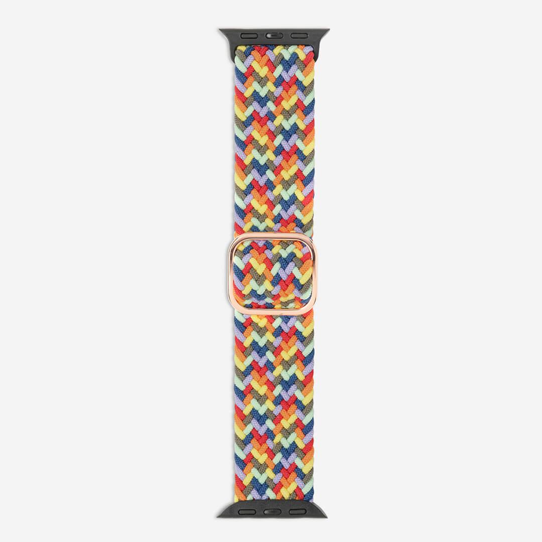 Maui Braided Loop Apple Watch Band - Confetti