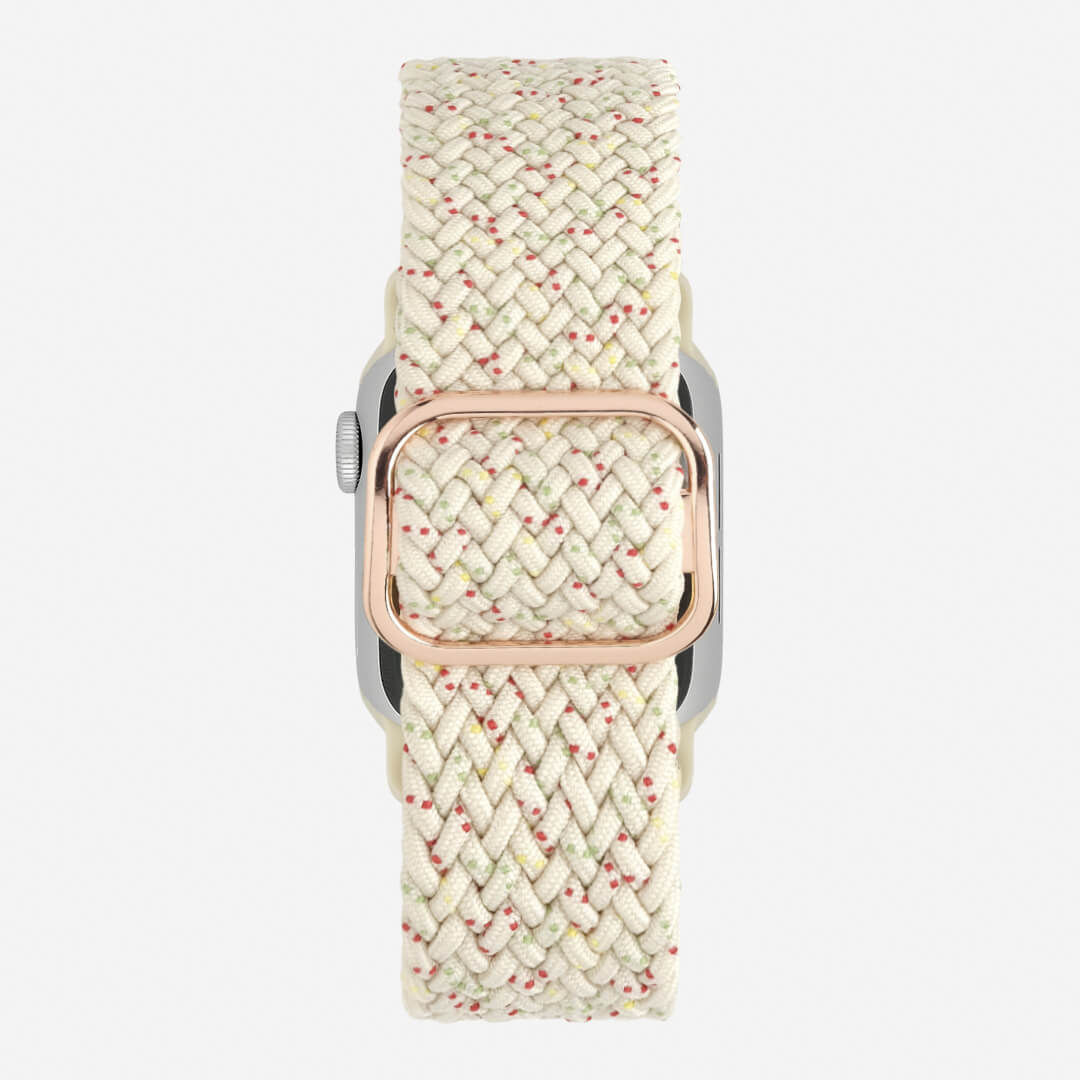 Maui Braided Loop Apple Watch Band - Star Unity / Rose Gold