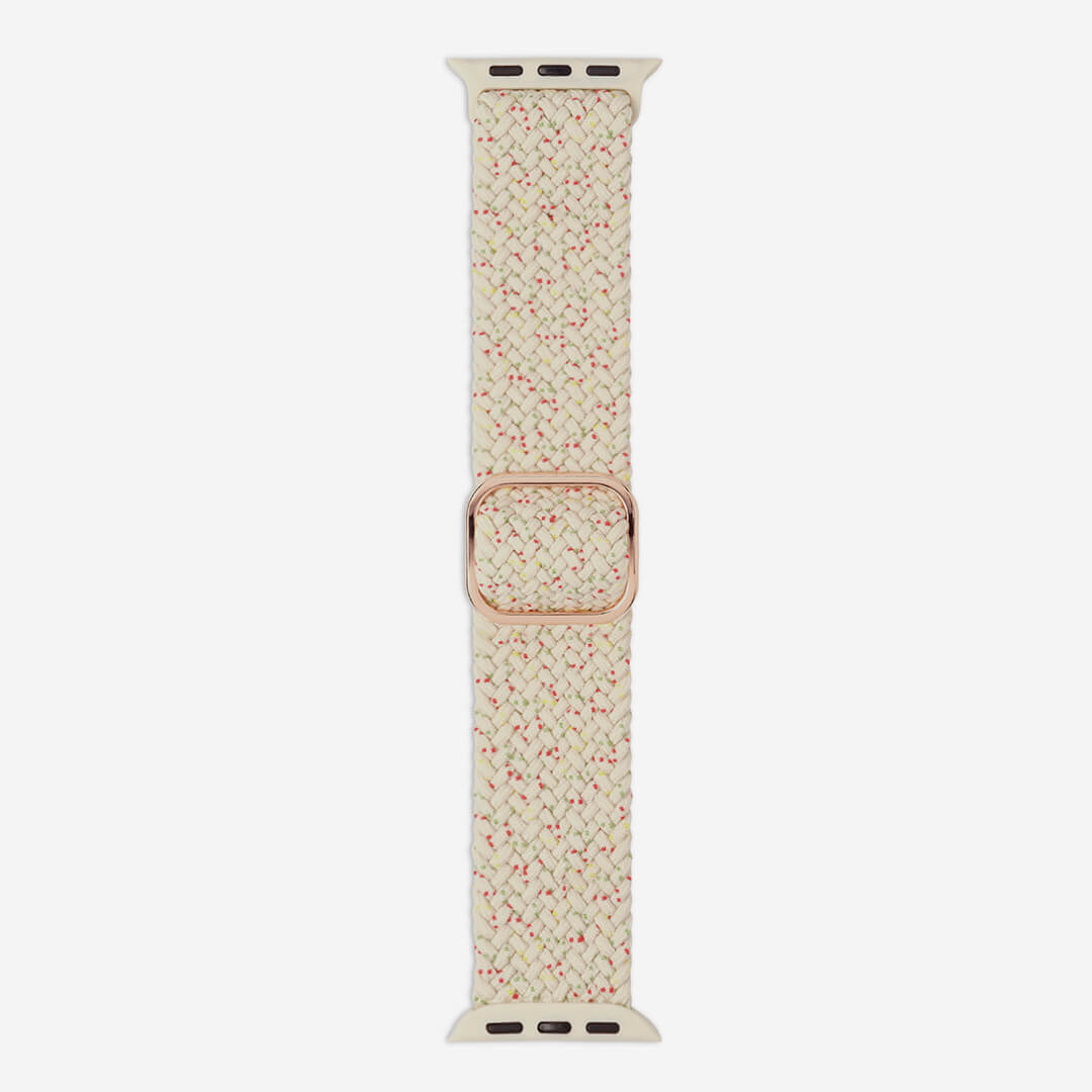 Maui Braided Loop Apple Watch Band - Star Unity / Rose Gold