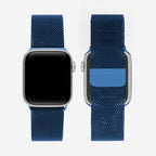 Milanese Loop Apple Watch Band - Blue
