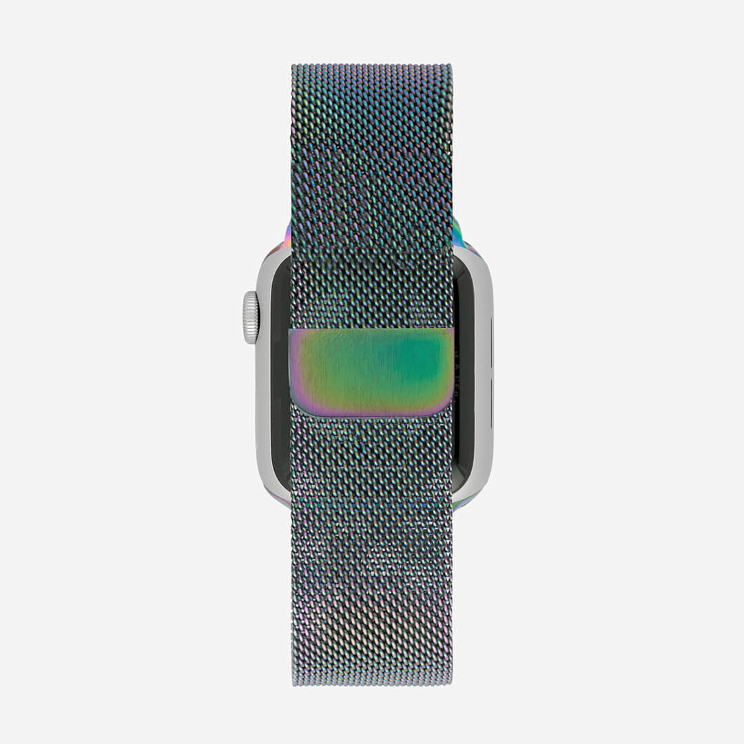 Milanese Loop Apple Watch Band - Pearlescent