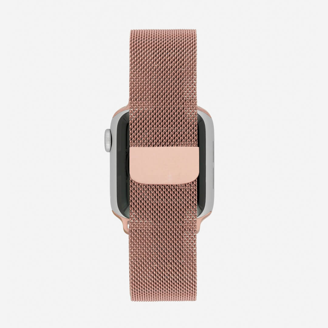 Milanese Loop Apple Watch Band - Rose Gold