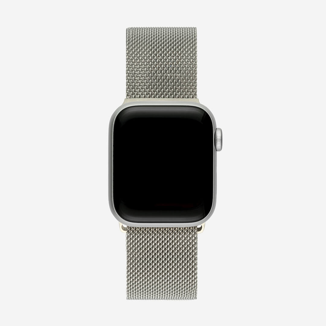 Milanese Loop Apple Watch Band - Silver