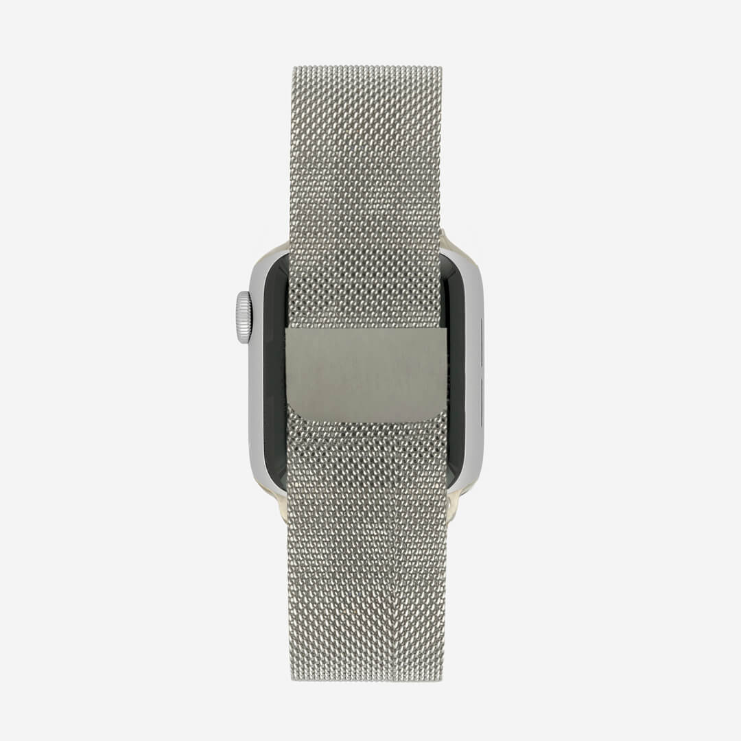 Milanese Loop Apple Watch Band - Silver