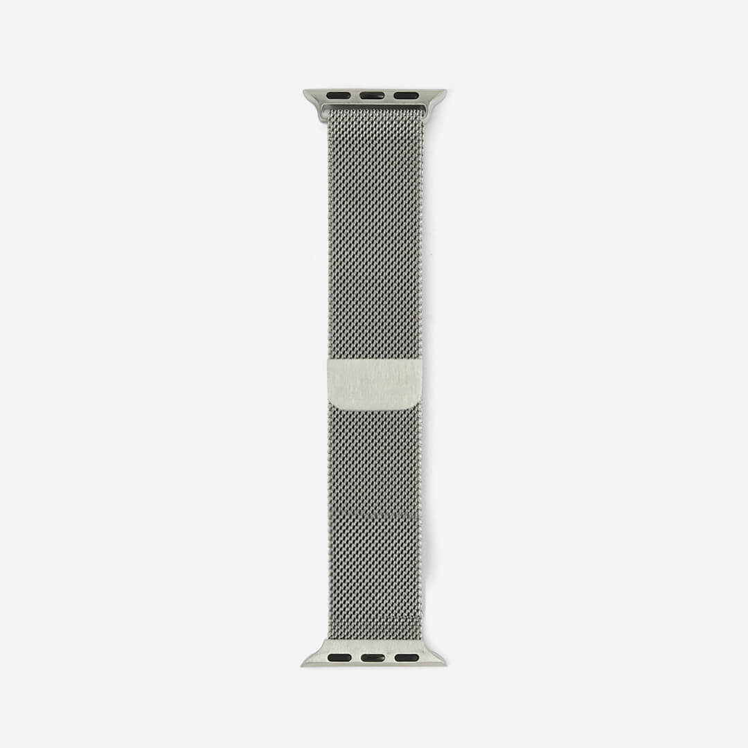 Milanese Loop Apple Watch Band - Silver