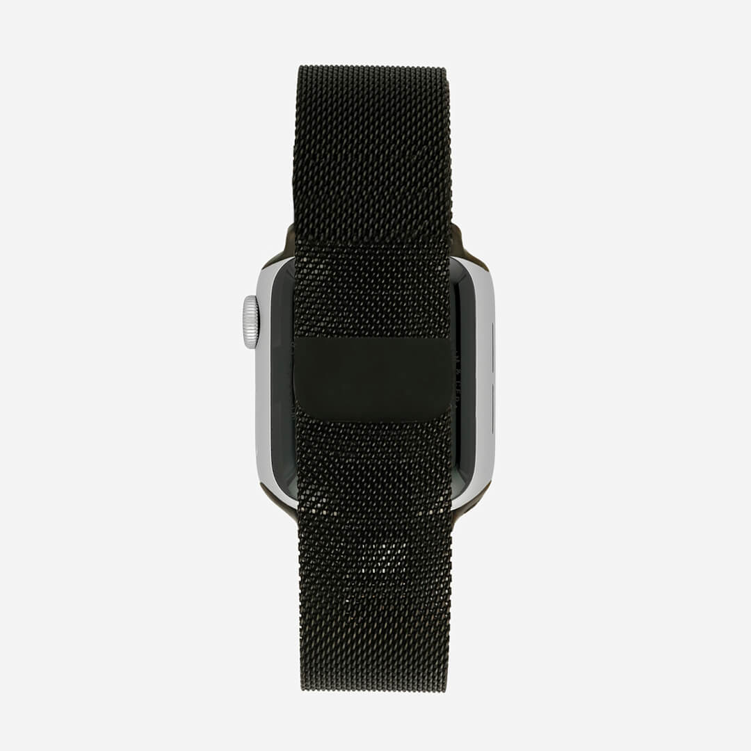 Milanese Loop Apple Watch Band - Space Black