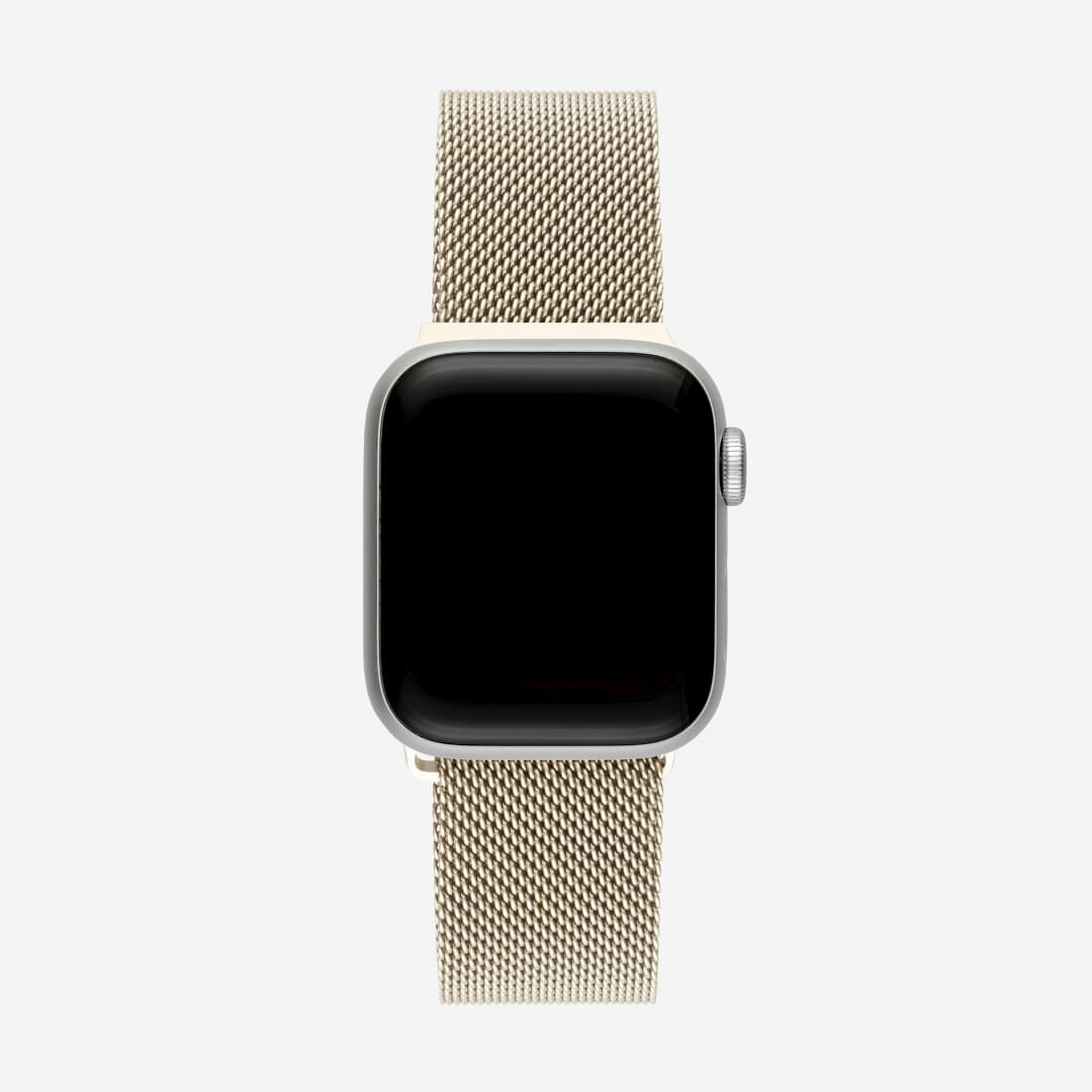 Milanese Loop Apple Watch Band - Starlight