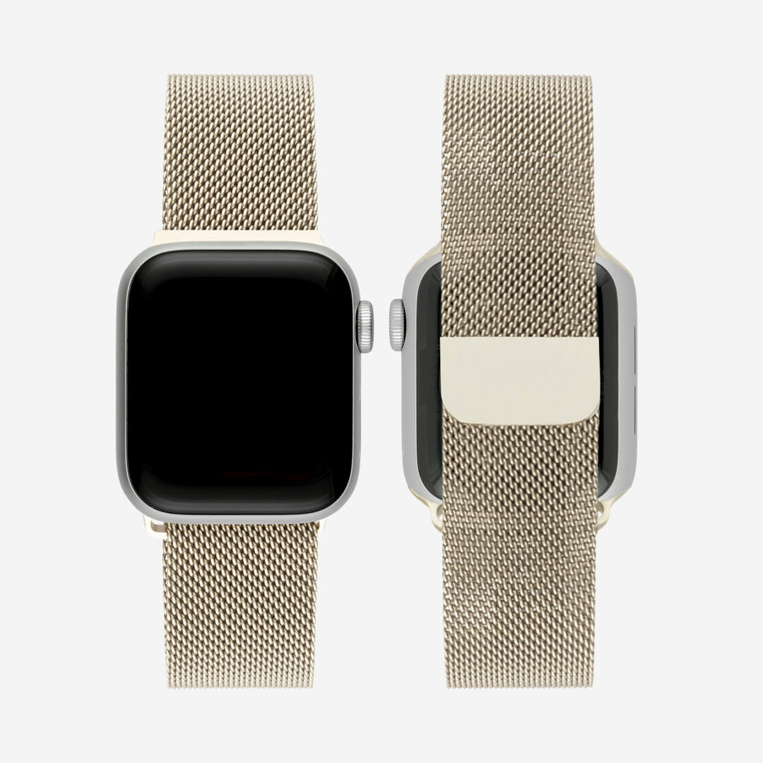 Milanese Loop Apple Watch Band - Starlight