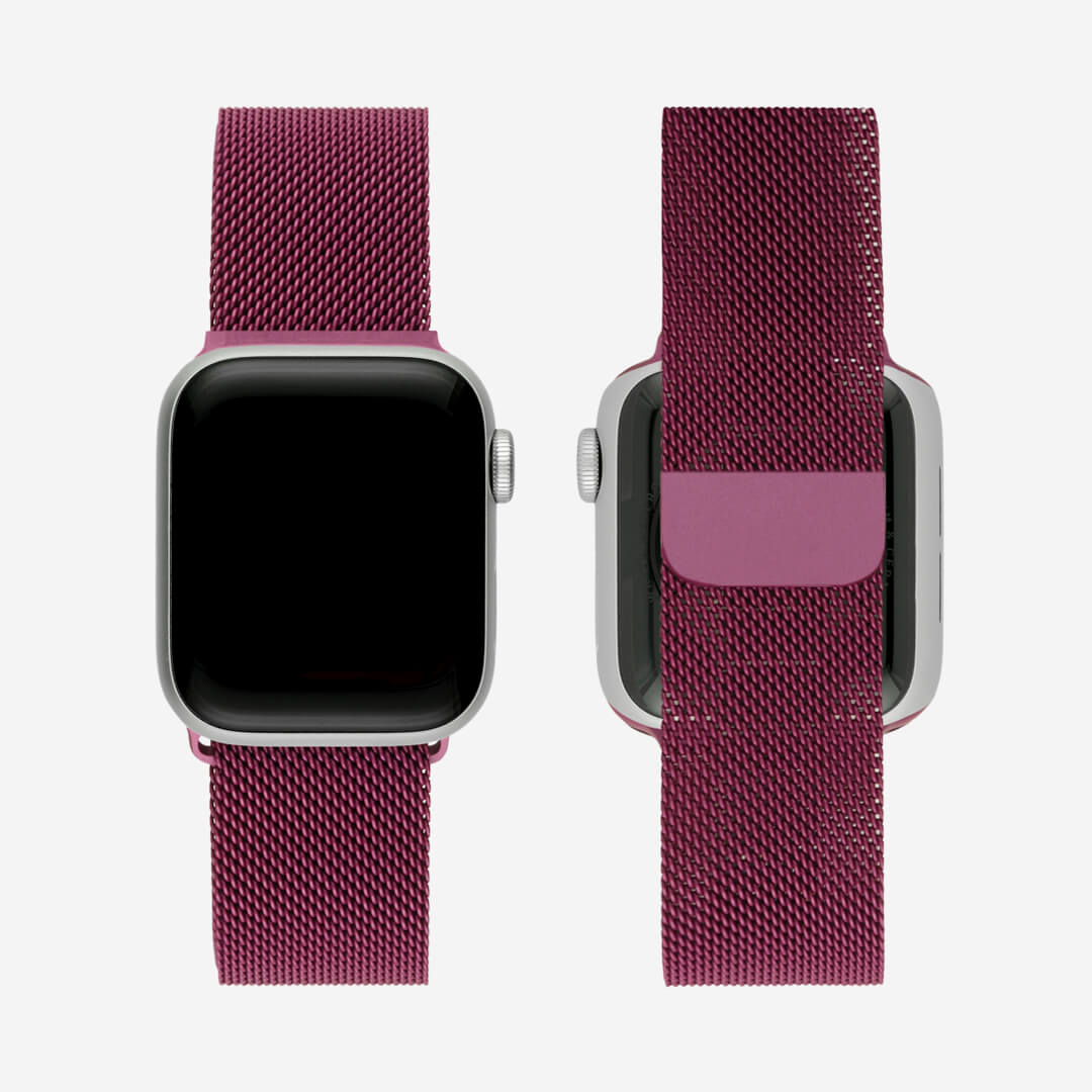 Milanese Loop Apple Watch Band - Violet