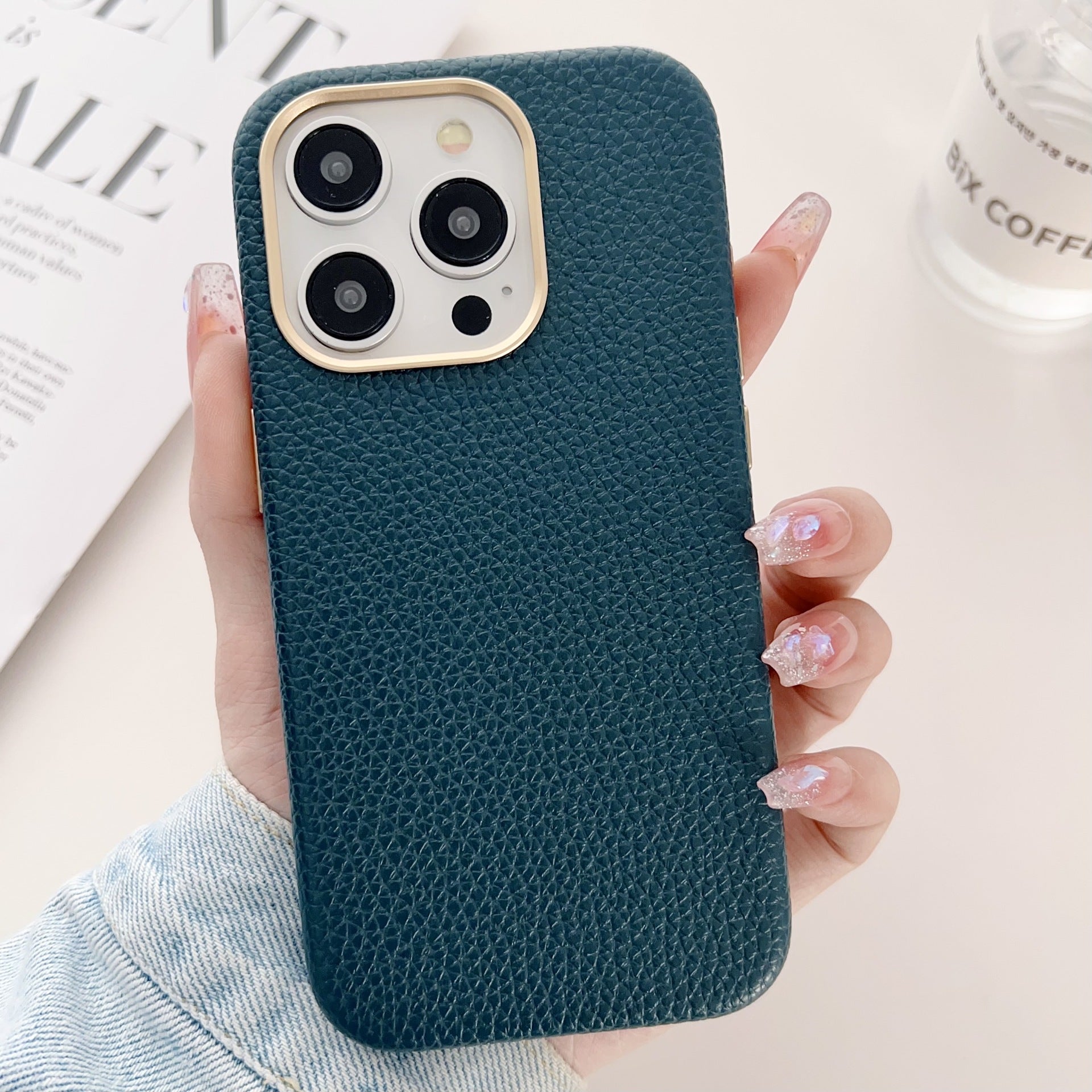 Patina Leather iPhone Case For Iphone 12 13 14 15