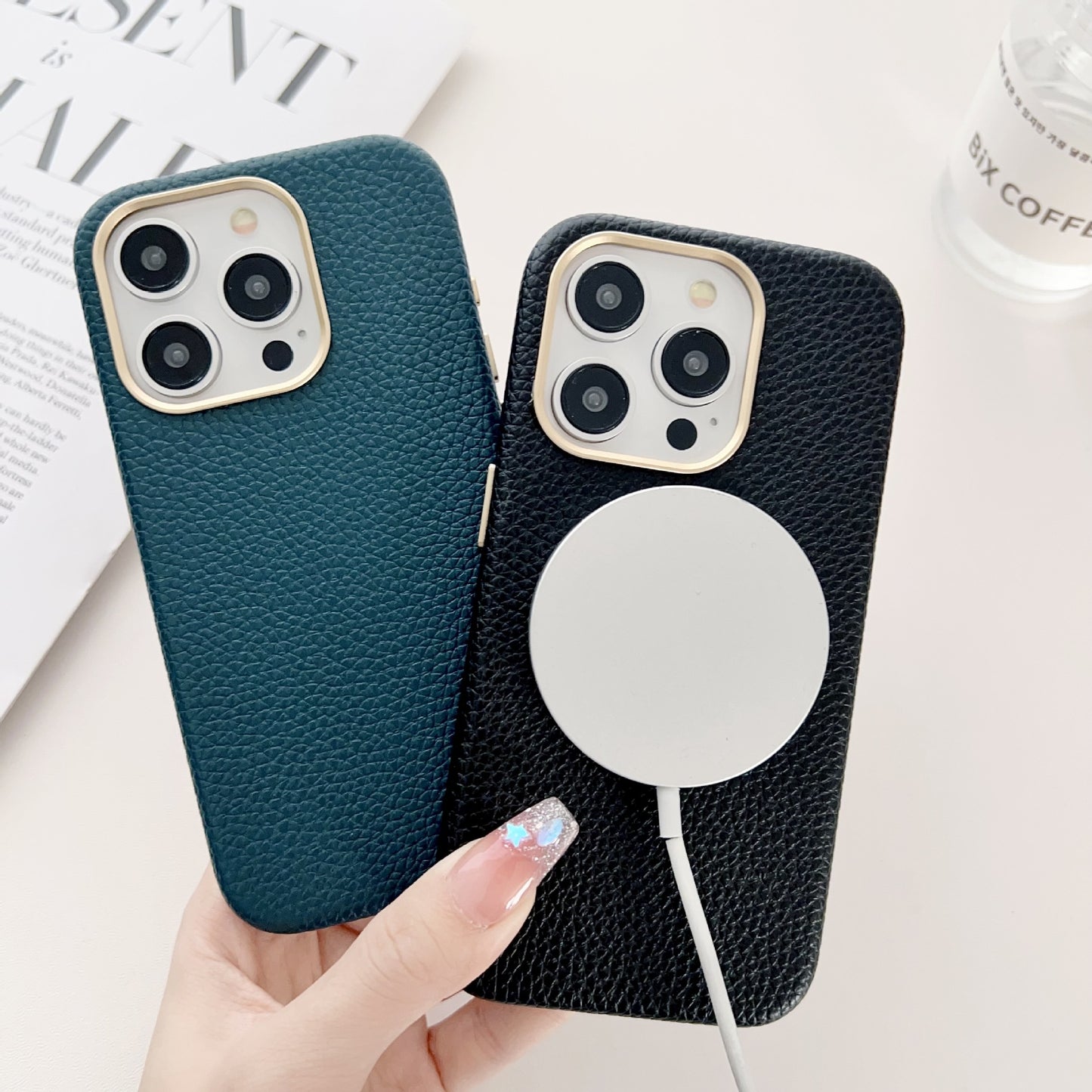 Patina Leather iPhone Case For Iphone 12 13 14 15