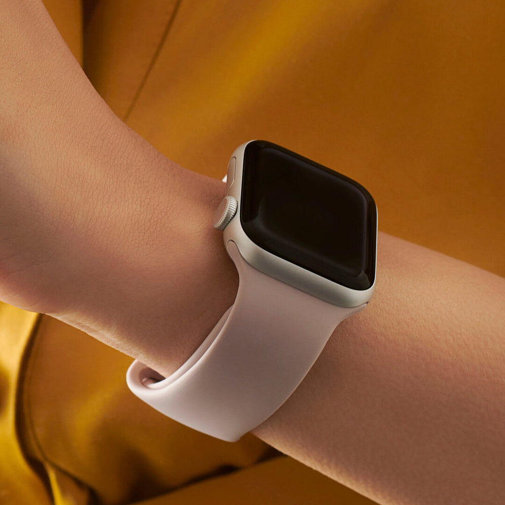 Classic Silicone Apple Watch Band - Vintage Rose