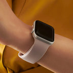 Classic Silicone Apple Watch Band - Vintage Rose