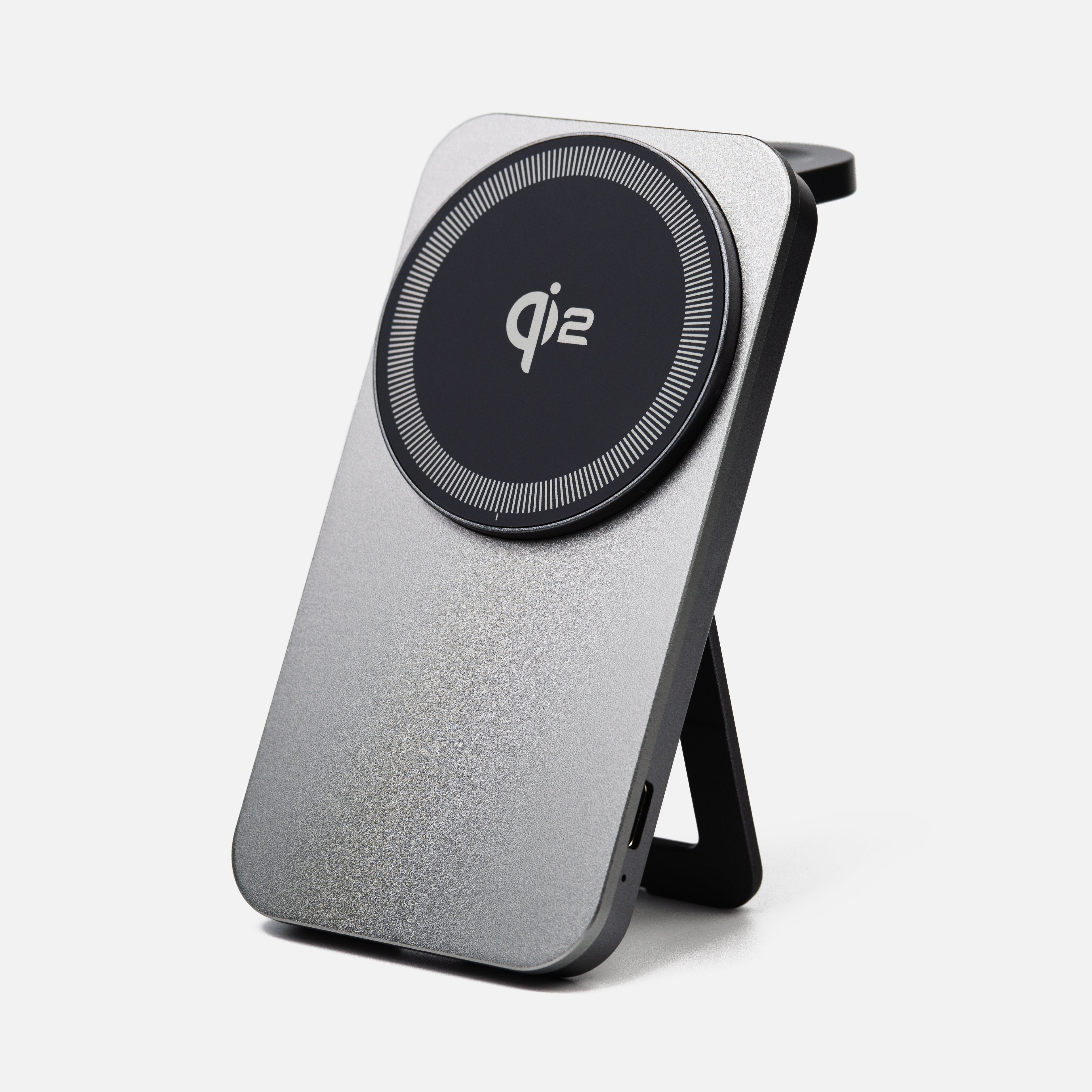 Qi2 2 In 1 Aluminum Alloy Wireless Charging Stand