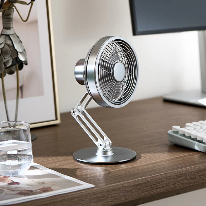 Rotatable Alloy Desk Fan