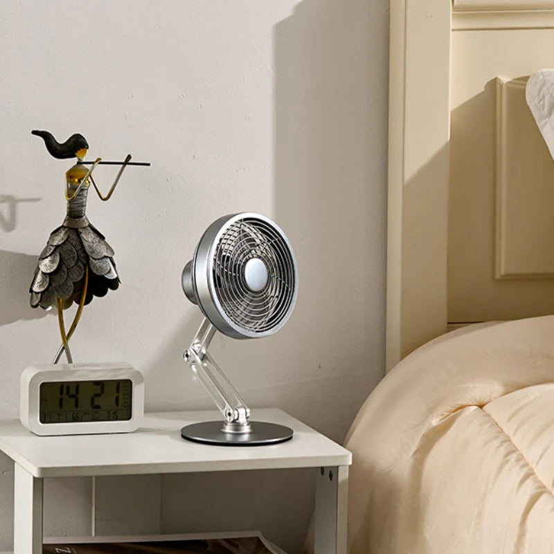 Rotatable Alloy Desk Fan