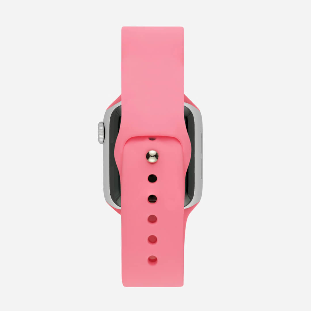 Classic Silicone Apple Watch Band - Baby Pink