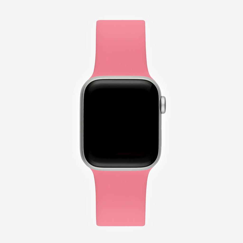 Classic Silicone Apple Watch Band - Baby Pink