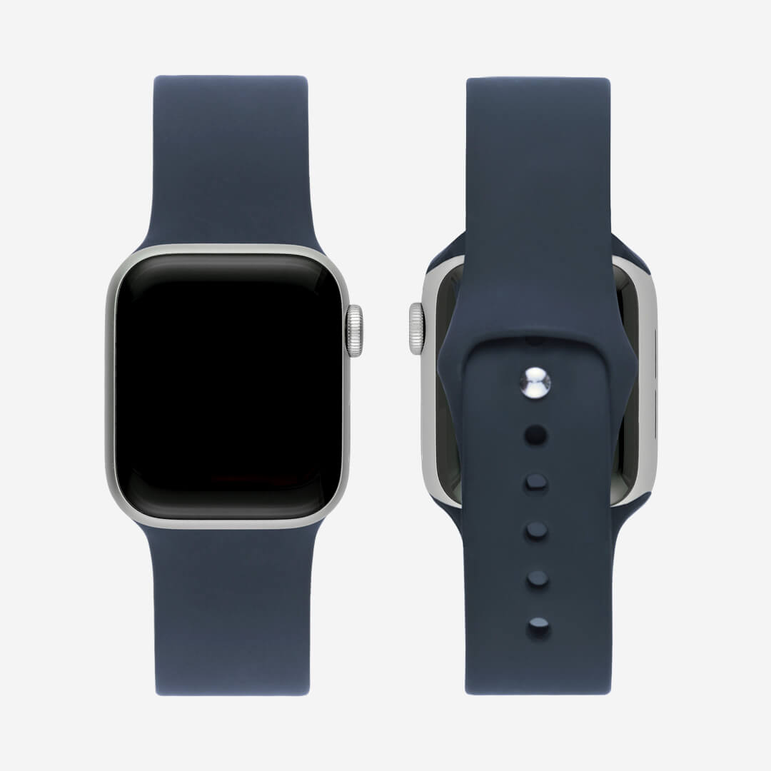 Classic Silicone Apple Watch Band - Black