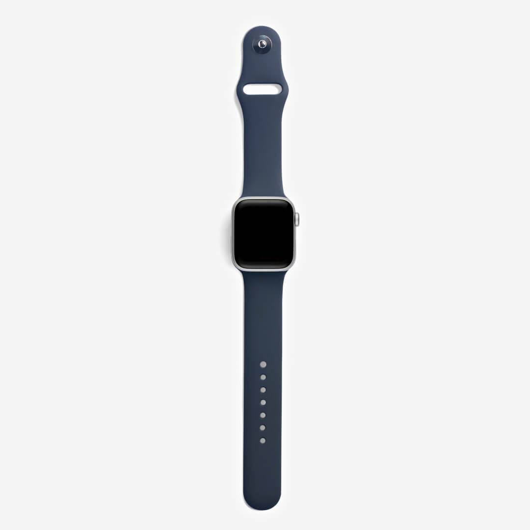 Classic Silicone Apple Watch Band - Black