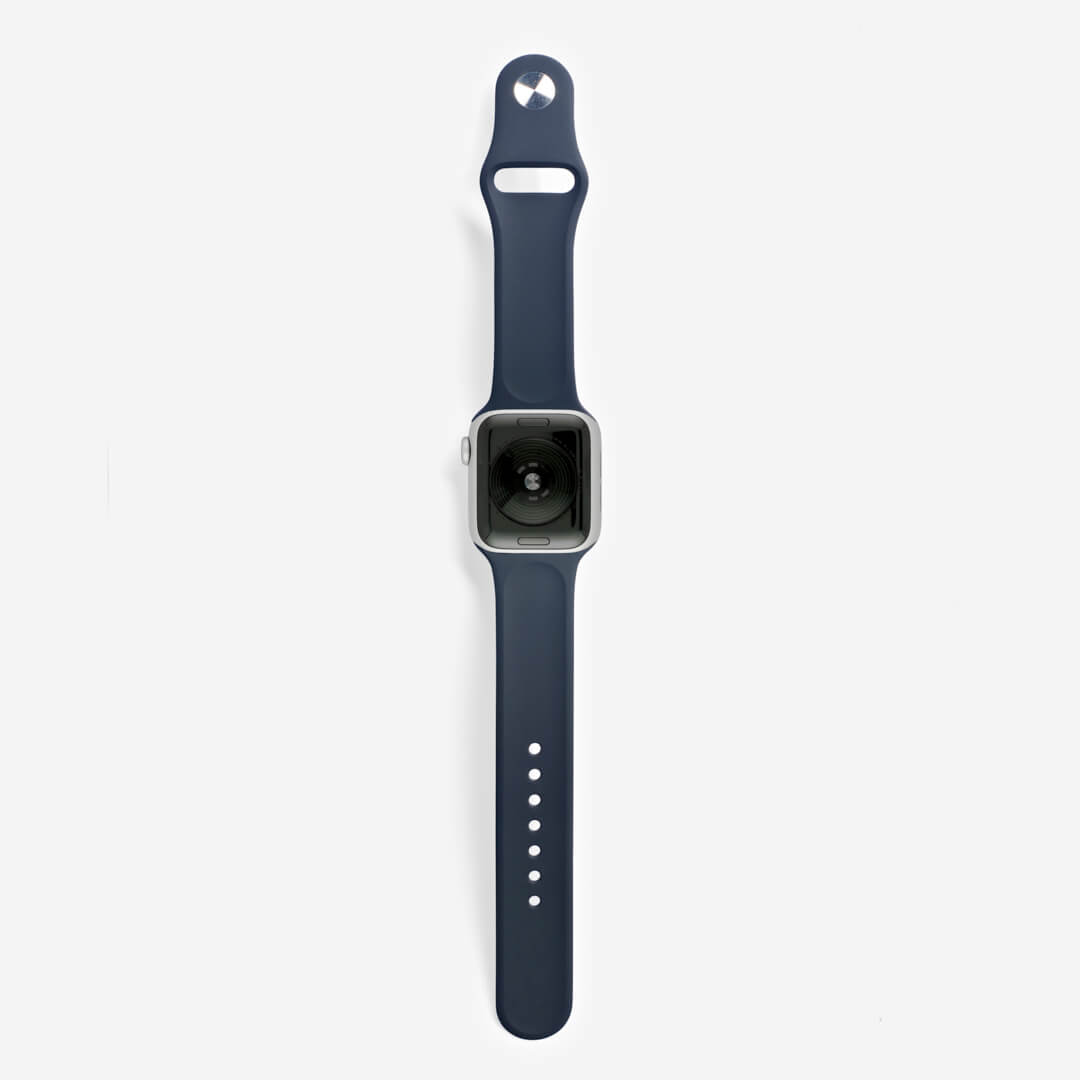 Classic Silicone Apple Watch Band - Black