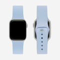 Classic Silicone Apple Watch Band - Blue Mist