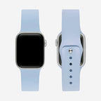 Classic Silicone Apple Watch Band - Blue Mist