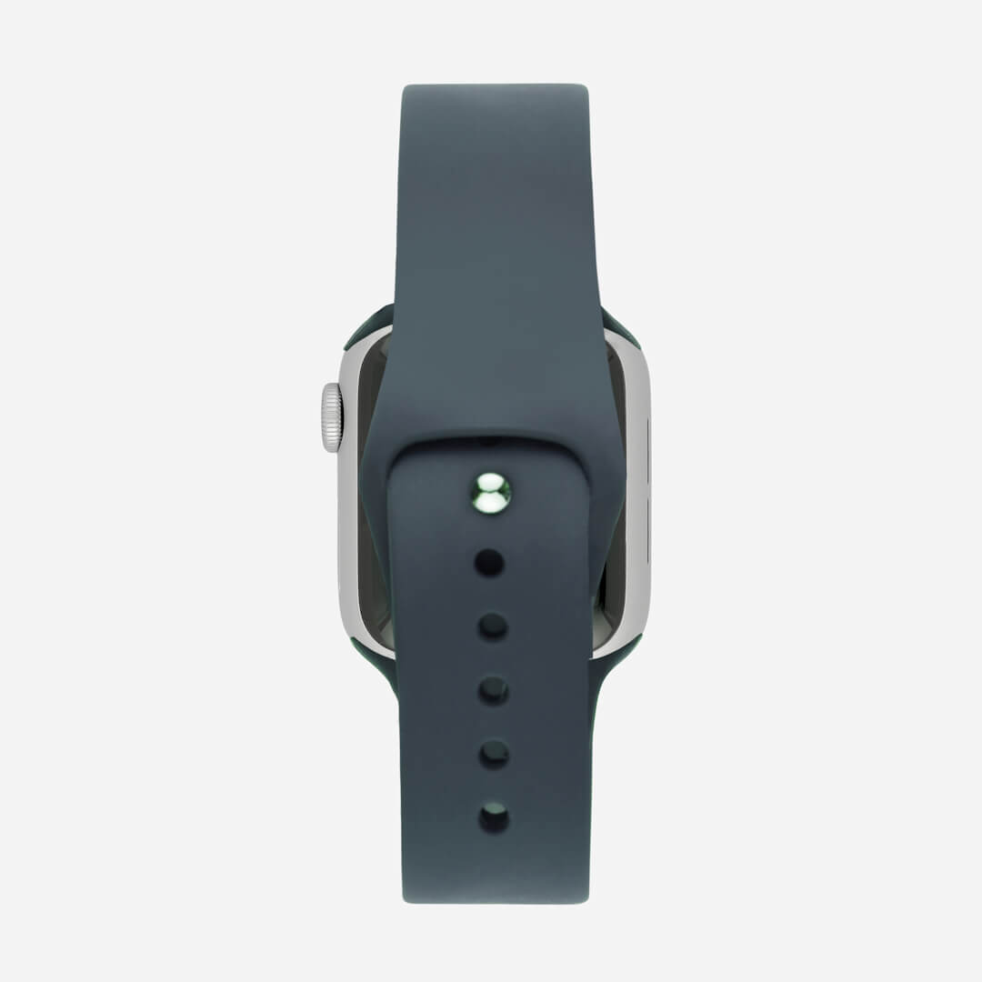 Classic Silicone Apple Watch Band - Charcoal