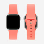 Classic Silicone Apple Watch Band - Coral
