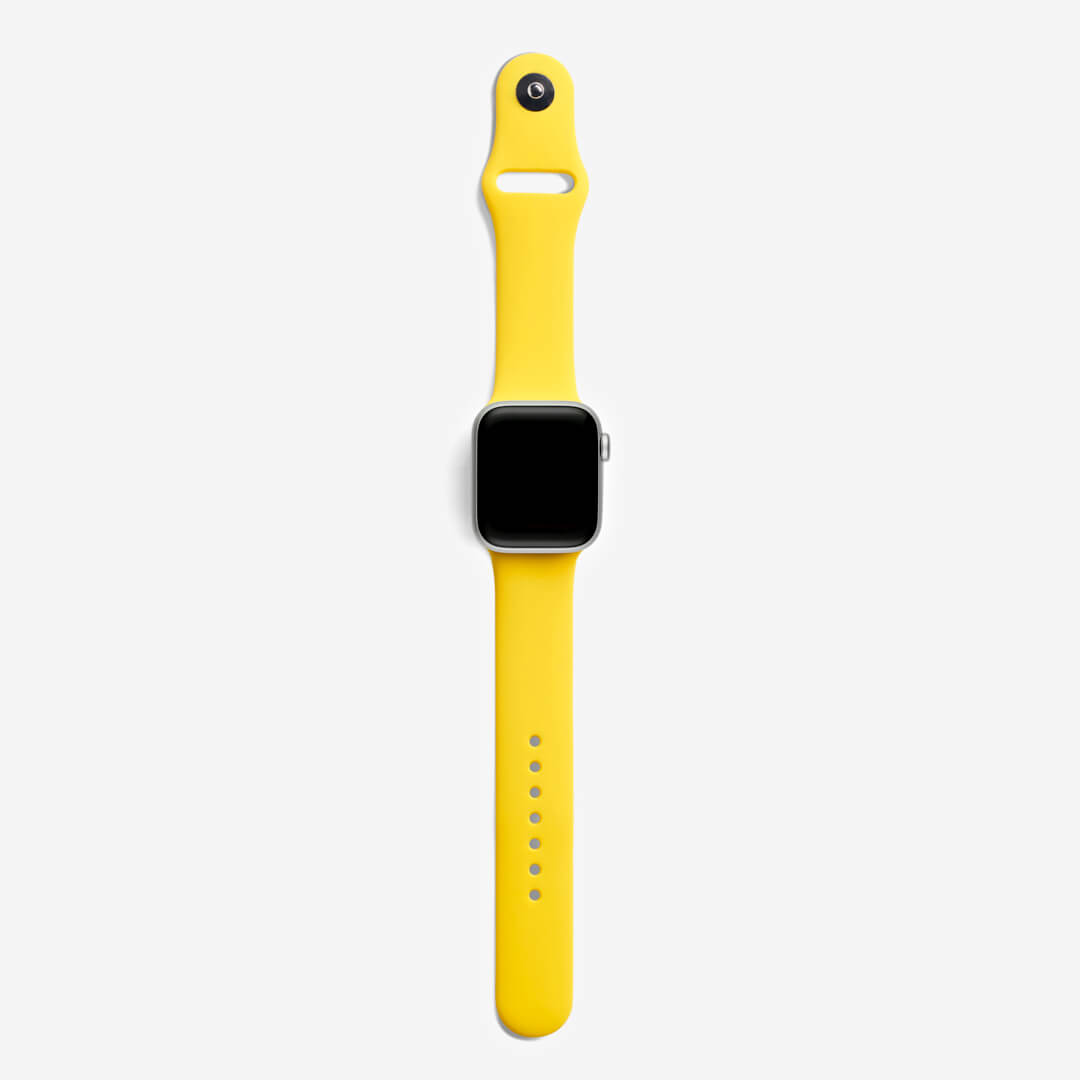 Classic Silicone Apple Watch Band - Daffodil