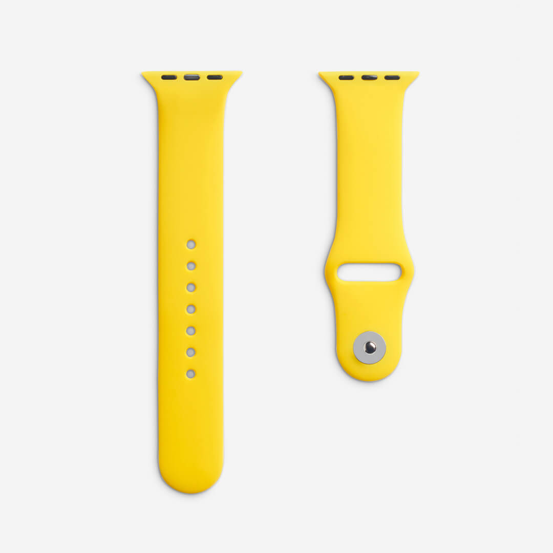 Classic Silicone Apple Watch Band - Daffodil