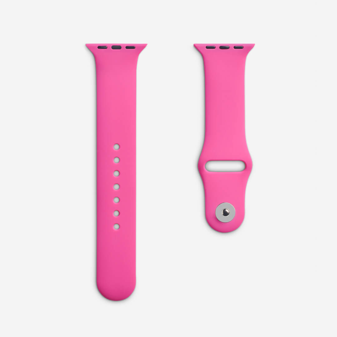 Classic Silicone Apple Watch Band - Dragon Fruit