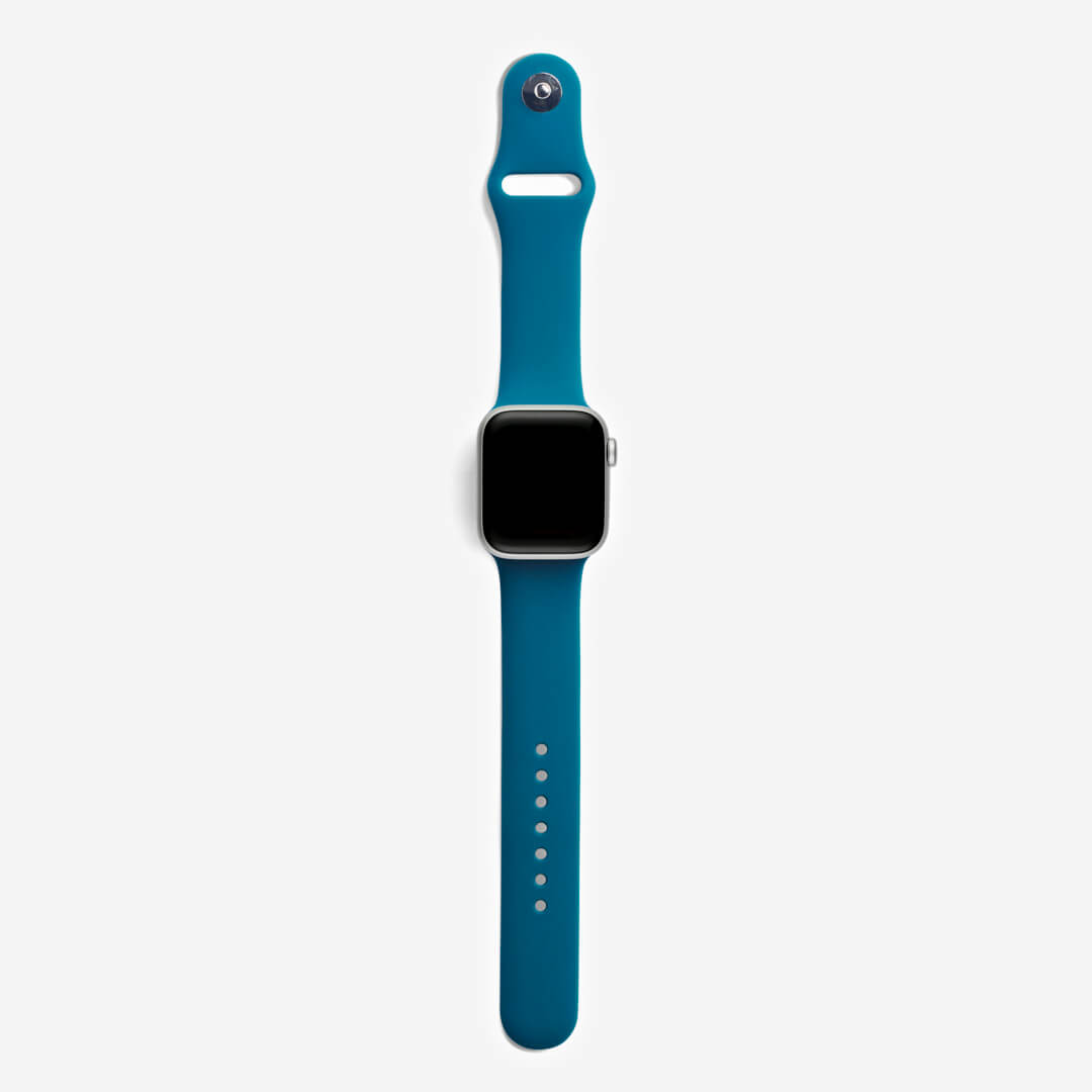 Classic Silicone Apple Watch Band - Emerald