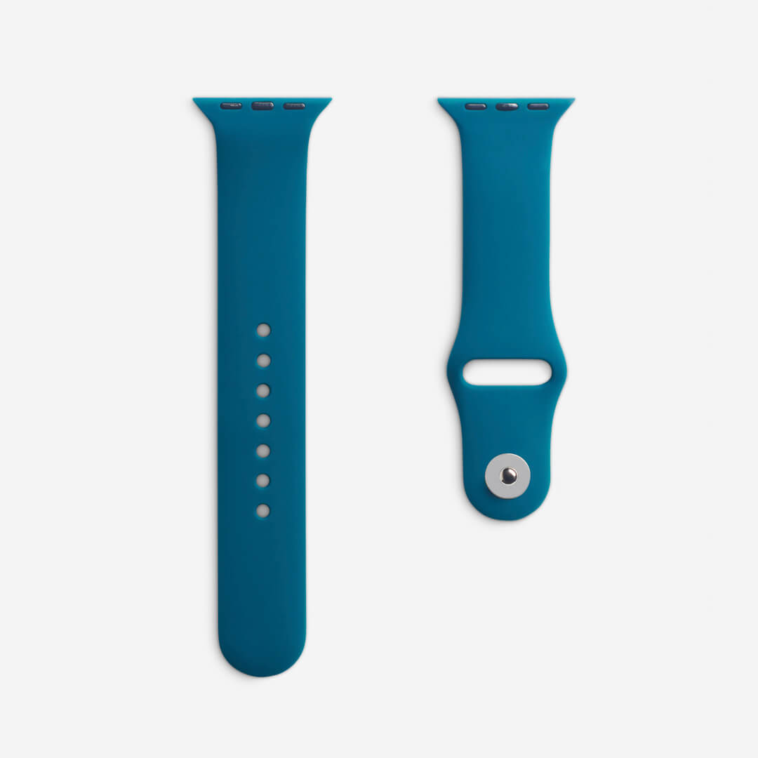 Classic Silicone Apple Watch Band - Emerald