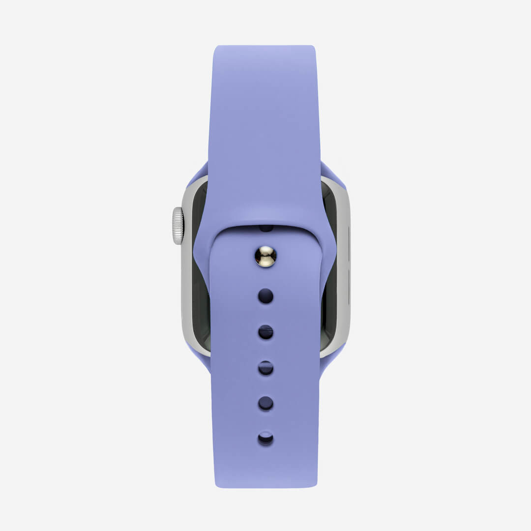 Classic Silicone Apple Watch Band - English Lavender