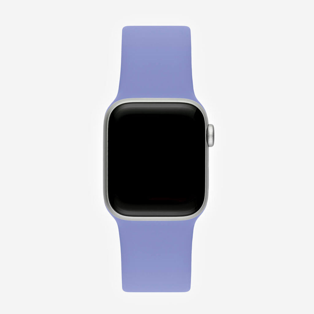 Classic Silicone Apple Watch Band - English Lavender