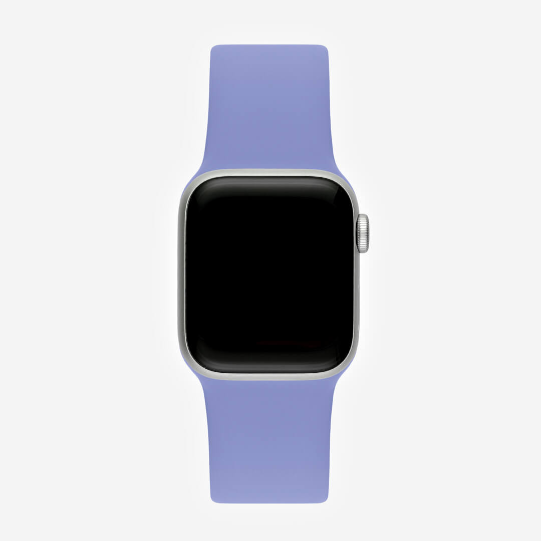 Classic Silicone Apple Watch Band - English Lavender