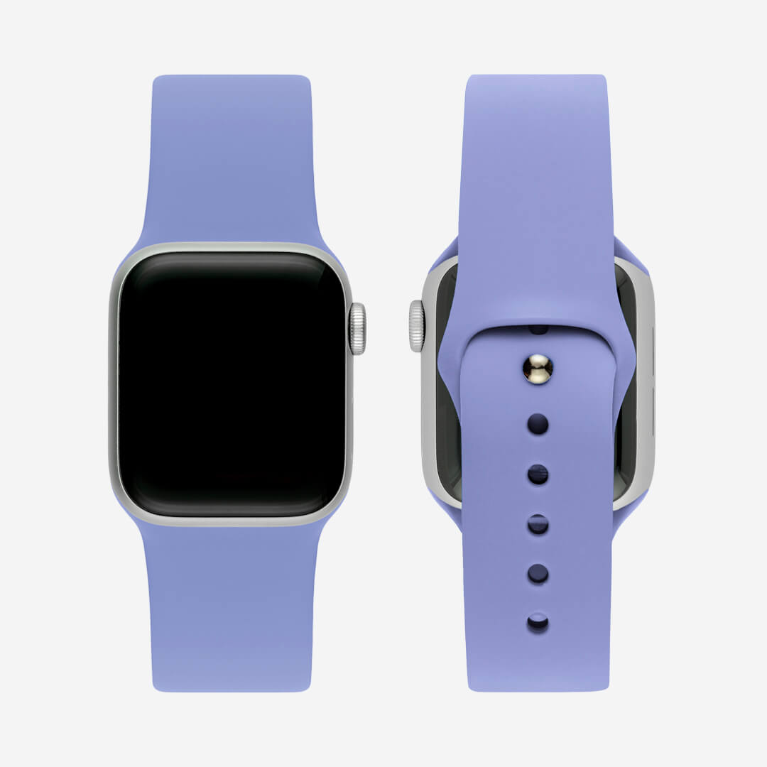 Classic Silicone Apple Watch Band - English Lavender